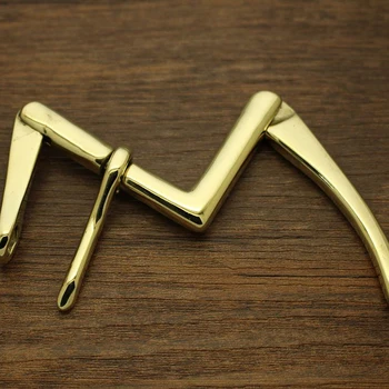 2pcs DIY Trdni Brass Pin Sponke za Usnje Pasu 1 1/2
