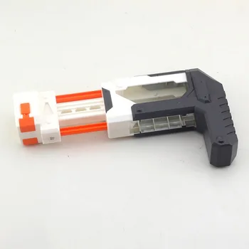 Spremenjeno ABS Podolgovat Tip Rep Parka za Nerf N-stavke Elite Serije igračo pištolo, Oranžna Siva, Mehka Pištolo Oprema Združljiva z Nerf