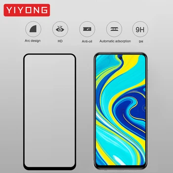 YIYONG 5D Polno Kritje Stekla Za Xiaomi Redmi Opomba 9 9 Pro Max 5 G Kaljeno Steklo Screen Protector Za Xiaomi Opomba 9 8T 8 Pro 9C