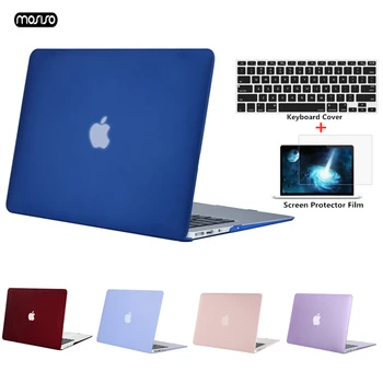 MOSISO Novo Mat Laptop Primeru Za Macbook Air 13-palčni Model A1466 A1369 Kritje Za Mac Book, New Air 13 A1932 z Dotik ID 2018