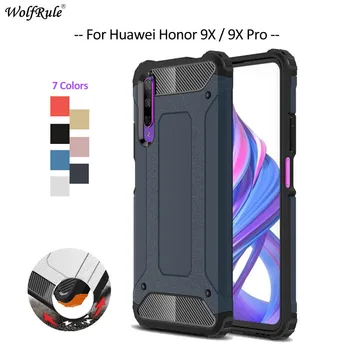 Za Huawei Honor 9X Pro Primeru Čast 9X Odbijača TPU & PC Zaščitni Oklep Nazaj Primeru Telefon Za Huawei Honor 9X Premije za Kritje 6.59