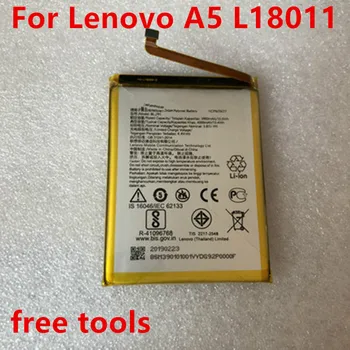 3900mAh Za Lenovo A5 L18011 Zamenjavo Mobilnega Telefona, Baterije Brezplačna orodja Imetnik Nalepke BL291 Baterije