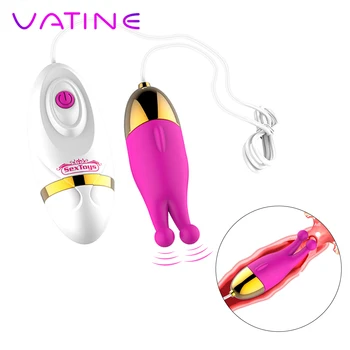 VATINE 12 Hitrosti G Spot Vibrator, Vibrator Fantasy Skoki Jajce Ženske Vagine, Klitoris Massager Sex Igrače za Ženske