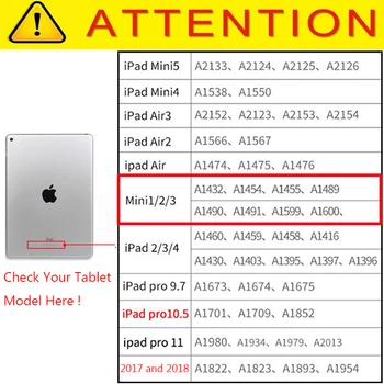 Za Apple iPad Mini 1 2 3 Zadevo Vzorec PU Usnja Flip Case Za iPad Mini 2 Mini 3 Mini 4 5 7.9
