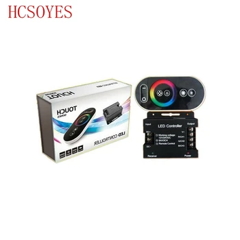 12-24V 18A RF Daljinski Brezžični Touch Pad Plošča RGB LED Krmilnik za nadzor 5050 RGB 3528 Svetlobe RGB Krmilnik