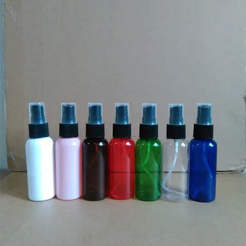 Brezplačna Dostava 50 ml Plastične Spray Parfum Steklenice Toner Vode, ki se lahko ponovno polnijo Prazne Kozmetični Posodo na Debelo trgovina na Drobno