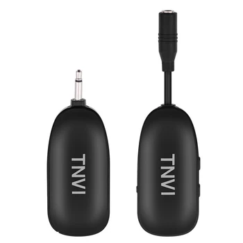 TNVI V1 2.4 G Brezžični Mikrofonski Sistem za ponovno Polnjenje z Mini Oddajnik & Sprejemnik River Lavalier Mikrofon 3,5 mm Vtič