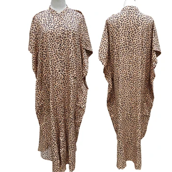Leopard Natisniti v Velikosti Plaži Zaliva do Ženske obleke Kritje ups za Kopalke Ženske Kimono Plage Sarong Bikini prikriti Plažo