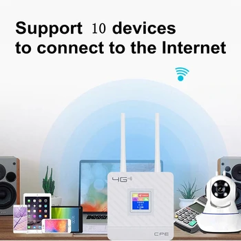 YIZLOAO 4G LTE CPE Wifi Usmerjevalnik Omrežje Dostopne Točke 150Mbps za Mobilne dostopne točke za Brezžični Modem Antene Wi-fi Wi fi Singnal Booser