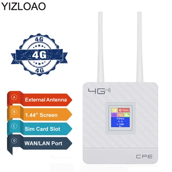 YIZLOAO 4G LTE CPE Wifi Usmerjevalnik Omrežje Dostopne Točke 150Mbps za Mobilne dostopne točke za Brezžični Modem Antene Wi-fi Wi fi Singnal Booser