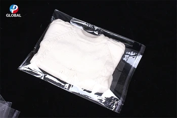 D&P 500 kosov Različnih Velikih velikosti Jasno, Samolepilni tesnilni Plastičnih Opp poli Piškotek Pakiranje torbica Zapira vrečke Pakiranje