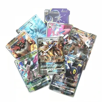 2020 Najnovejši Pokemones Kartico 300pcs Ne Ponovite angleškem jeziku Oznaka GX Sije Kartice Igre TAG TEAM VMAX Boj Trading Card Otrok Igrača