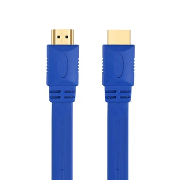 Moški-Moški 1.4 Razširitev HDMI Kablov Vodila Visoka Hitrost Z Ethernet 1080p 1,5 m/3m/5m/10m Črna Bela Rdeča Rumena Modra