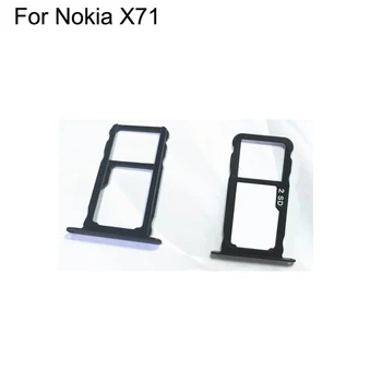 Za Nokia X71 TA-1172 Nano Sim+Micro SD Kartico Pladenj Imetnik Režo za Stojalo Nadomestnih Delov Za NokiaX71