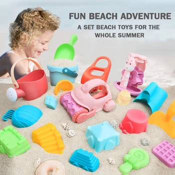 3WBOX Plaža Pesek tabela Igrače za Otroke, Igre Otroci Peskovnik Set Komplet Poletnih swiming Igrače za Plaži Igrajo Voda Igra Košarica morju igrače