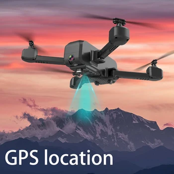 Brezpilotna letala z 4k HD poklicno gps drohne Dvojno kamere fpv Višina Držite rc letal Zraka 2,4 GHz quadcopter gps motornih Video v Živo