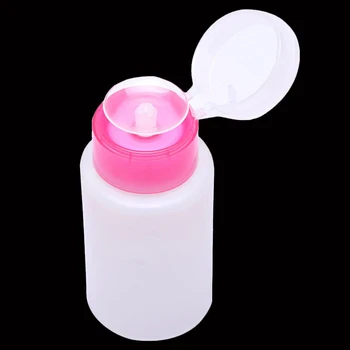 5pcs 150 ml lak za Odstranjevanje Steklenico Jasno Črpalka Razpršilnik UV Gel za nohte Nail Art Čistilo Aceton Vžigalnike Orodja