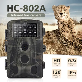 16MP 1080P Wildlife Pot Kamere Foto Past Ir Lovske Kamere HC802A Wildlife Brezžični Nadzor za Sledenje Naperki HC-802A