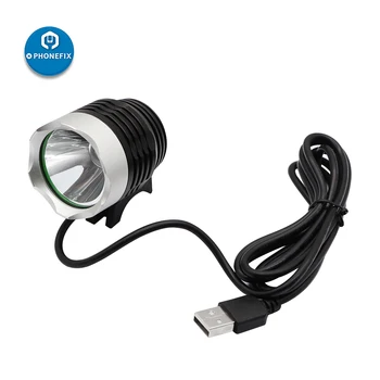 USB 5V LED Ultravijolično (UV Lepilo za Zdravljenje Lučka Zeleno Olje Zdravljenju Vijolična Luč za iPhone Vezja za Popravilo UV Svetlobo