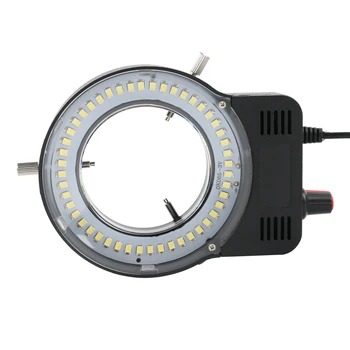 Industrijska Kamera Mikroskop Vir Svetlobe 48 LED Obroč Lučka Luč Nastavljiva Svetlost USB Vmesnik