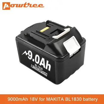 BL1830 18V 9A baterija za ponovno polnjenje 9000mah litij-ionska baterija nadomestna baterija za MAKITA BL1880 BL1860 BL1850 BL1860B L70