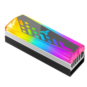 JONSBO SSD Heatsink ARGB M. 2 2280 SSD Heatsink Prostor RGB hladilnika Hladilnik s Toplotno Blazine za NGFF M2 Pogon ssd