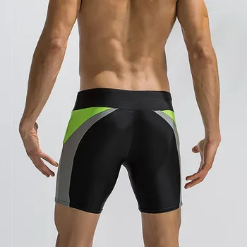 Seksi Moški Dihanje Plavati Debla Pants Bikini Colorblock Kopalke, kratke Hlače Slim Nositi Kopalke Hlačnic