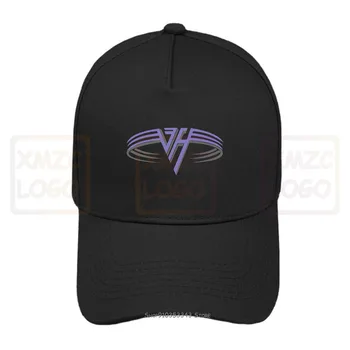 Van Halen Logotip Zgleduje Črno Čepico Baseball Skp Klobuki Ženske Moški
