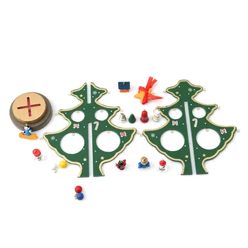 2020 Nove Ustvarjalne DIY Lesene Božično Drevo Okraski Božič Drevo Tabela Desk Okraski za Božično Darilo Ornament