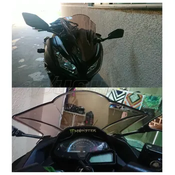 Motorno kolo Double Bubble Vetrobransko steklo vetrobransko steklo Zaslona Za leto 2013 2016 Kawasaki Ninja 300 300R EX300 EX A B Black Iridium