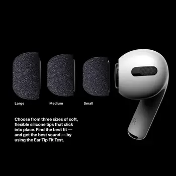 Nove Posodobitve In Zamenjavo Zraka Pomnilnik Slow Rebound Peno Uho Nasveti Za Apple AirPods Pro Slušalke