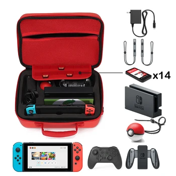 Najnovejši za Nintendo Stikalo Vrečko za Shranjevanje Nintendoswitch Pisane Zaščitna torbica za Nintendo Stikalo Igro Dodatki