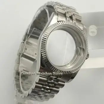 Parnis Watch Primeru 36mm Safirno Steklo Watch Primeru Z Zapestnico Fit ETA 2836 Miyota 8215 821A galeb 1612 Gibanja