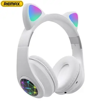 M2 Mačje Uho Svetlobna Head-mounted Slušalke Brezžične Bluetooth Slušalke Macaron Barve Hands-free Music Slušalke Z Mikrofonom