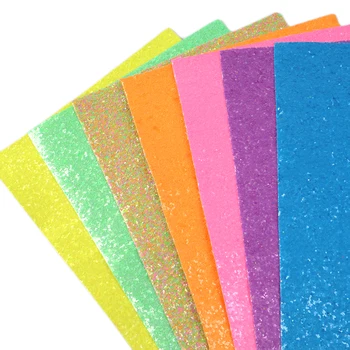 7Pcs Multi-barvni Močen Bleščice Umetno Umetno Usnje Listi,DIY Ročno Materialov Za Izdelavo Obrti,1Yc8187