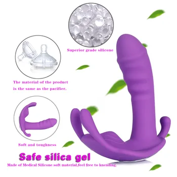 Brezžični Daljinski Hlačne Skoki Jajca Analni Dildo Vibratorji Ženski Orgazem Masturbator G Spot Klitoris Spodbujanje Sex Igrače za Ženska/Moški