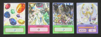 20pcs Yu-Gi-Oh! Kristalno Zveri Anime Stilu Kartice Ruby Carbuncle Smaragdno Tortoise Safir Pegasus GX Dvoboj Povezave Orica Papir, Kartice