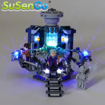 SuSenGo LED Luči komplet Za 21304 Ideje Serije Doctor Who , (Model Niso Vključene)