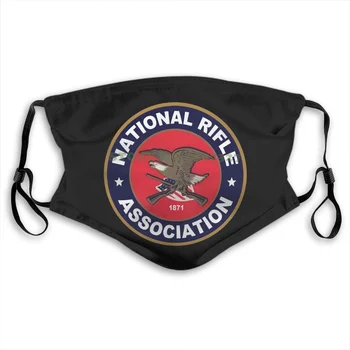 Maska Nova Moda Novo National Rifle Association Nra Puške 2. A D T Poletje Vroče Prodaje Tiskanja Diy Maske
