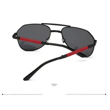Mens Blagovno Znamko Oblikovalec Zložljiva Zložljiva Pilotni Polarizirana Sončna Očala Moški Ženske Modni Letnik Vožnje Očala Očala Dodatki