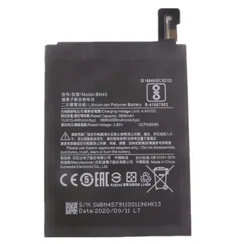 2020 Let Za Xiaomi Baterijo Telefona BN45 Redmi Opomba 5 Opomba 5 Pro Zamenjava Baterije 4000 mah Visoke Kakovosti za ponovno Polnjenje Bateria