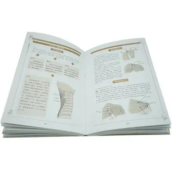 Grafični Akupunktura in Moxibustion Daquan Kitajske Medicine knjige zhong yi zhen jiu Jezik v Kitajski za odrasle