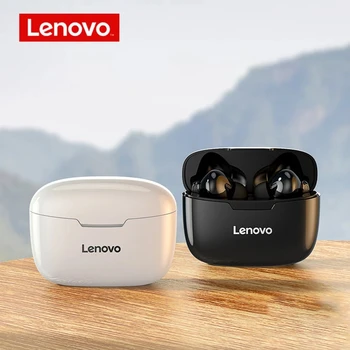 Lenovo XT90 TWS bluetooth 5.0 Slušalke Nizke Latence HiFi Bas Nepremočljiva Šport Gaming Glavo telefon z šumov Mikrofona Tip-C