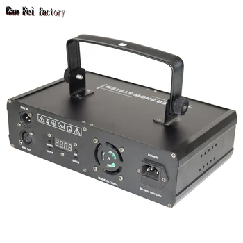 2 Objektiv RGB Žarek Laserski Projektor Svetlobe DMX512 Profesionalni DJ Kažejo Klub Počitniških Domov Bar Razsvetljavo Za Božič Zvok Stranka