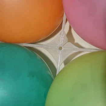30 kos 7-10palčni Balon steno omrežja latex balon modeliranje pribor 9 lukenj 30 cm balon mreža za rojstni dan, poroko, stranka dekor
