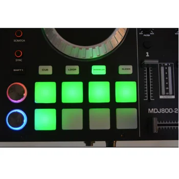 Controlador BLACKNOTE DJ MIDI par reproducir reproductores de avdio de consola mezcladora de sonido mesa de mezclas dj. DJ Mezc