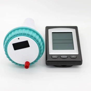 Brezžični Swim SPA Bazen Termometer Brezžični Digitalni LCD Notranja Zunanja Ribnik Spa jacuzziju Plavajoče Temperature Merilnik Oddajnik