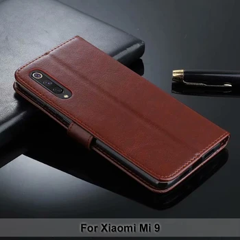 Za Xiaomi Mi 9 Flip Denarnice PU Usnje Ohišje