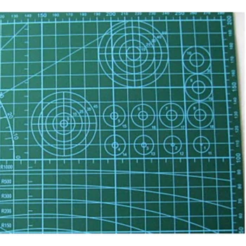 Strokovno Trajno Non-Slip PVC Rezanje Mat za Scrapbooking Quilting Šivanje Umetnosti Obrti Projektov (A4)