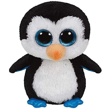 Ty Waddle Črno Pingvin Plišastih Živali, Plišaste Igrače Lutka Darilo Srednje Velikosti 25 cm